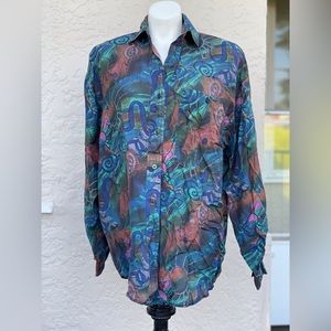 Vintage blouse floral
